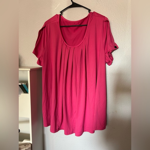 Source Unknown Tops - Women's Pink Top